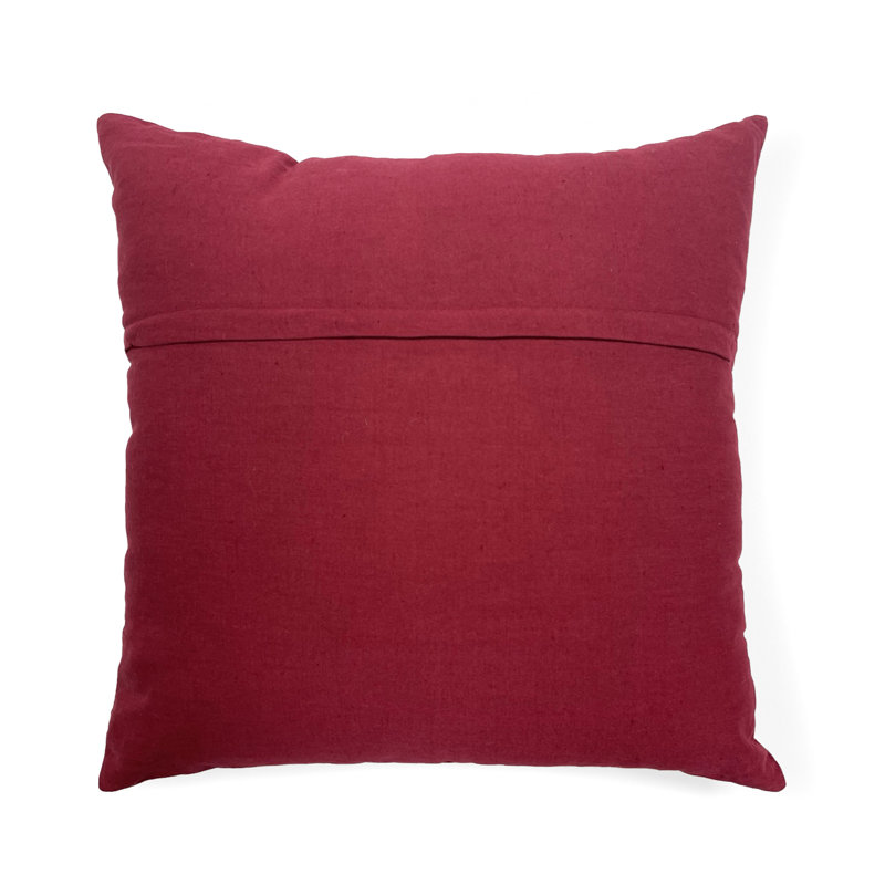 Geometric Linen Throw Pillow