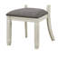 Ensemble de chaises de salle à manger rembourrées en tissu 2 pièces