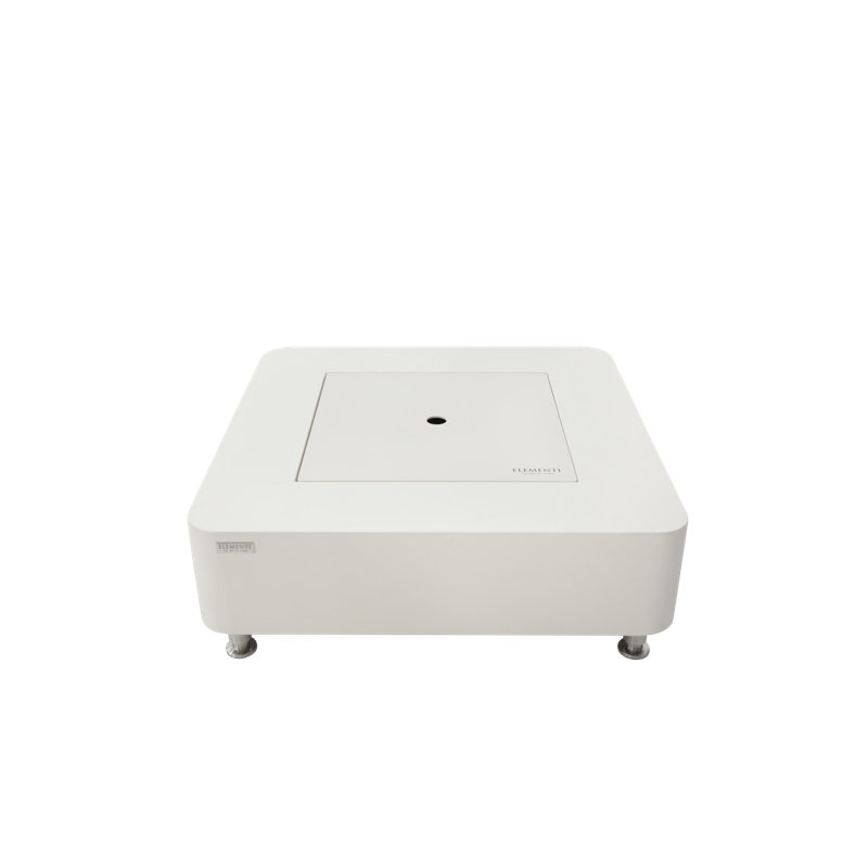 Perth 40" Ethanol Fire Table, Cream White