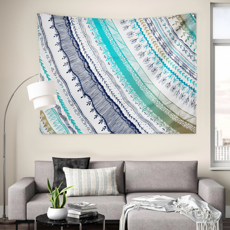 Tapisserie boho automne par rosebud studio