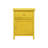 Vibrant Yellow Casual Nightstand