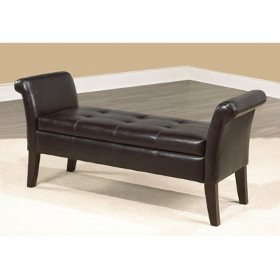 Banc de rangement rembourré Flippo