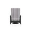Chaise berçante pivotante cachée en polymère Leeward-98712634-98358842