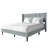 Glam Wingback Platform Bed-15261873-15261877