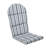 Arden Selections Oceantex Outdoor Adirondack Chair 2.5" Cushion-1026877762