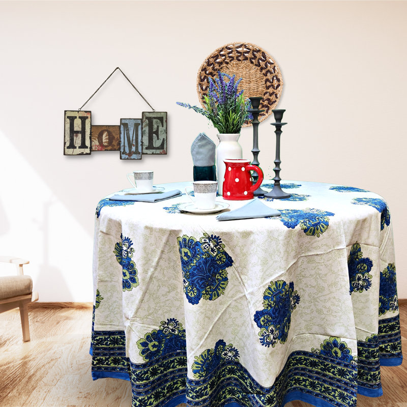 Jannik 100% Cotton Tuscan Tablecloth