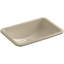 Ladena® Finish Vitreous China Rectangular Undermount Bathroom Sink with Overflow-499231393