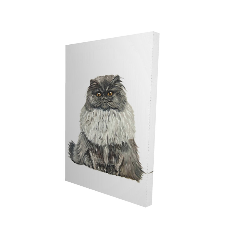 Toile grise persane grise - Décoration intérieure pour les amoureux des animaux de compagnie