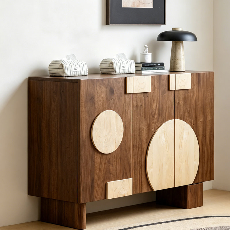 Buffet nordique de style rétro