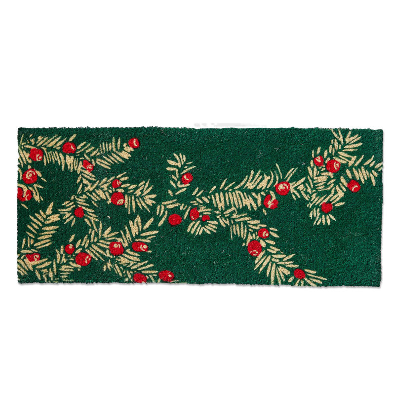  Winter Sprig Estate Coir Mat