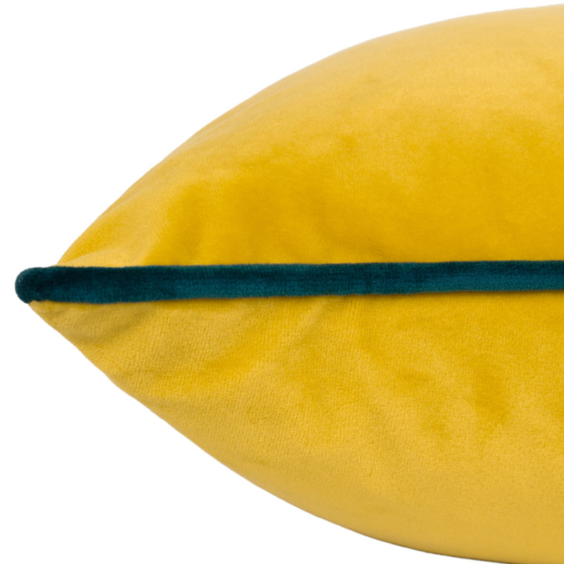 Square Cushion, Yellow