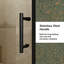 Porte de douche coulissante simple-127317903