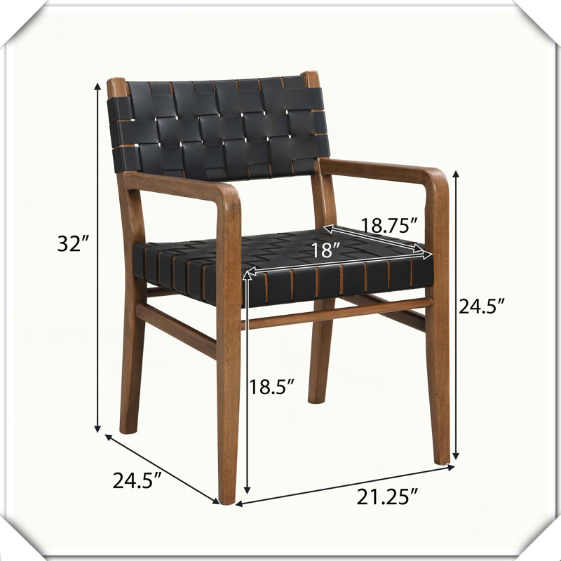 Chaise de salle à manger 2 pièces ergonomique, confortable, élégante, durable, pratique, robuste, Noir