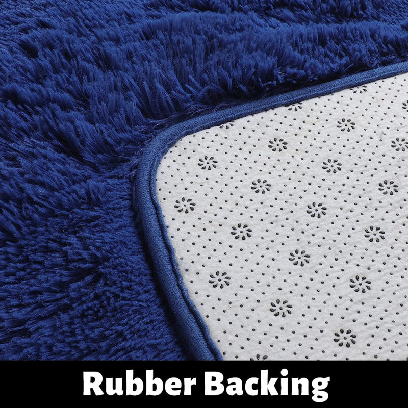 Rectangle Cargile 3ft X 5ft Area Rug with Non-Slip Backing