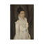 Jeune femme dans une robe blanche - reproduction d'art murale - toile tendue-131482687-131482692-131482699