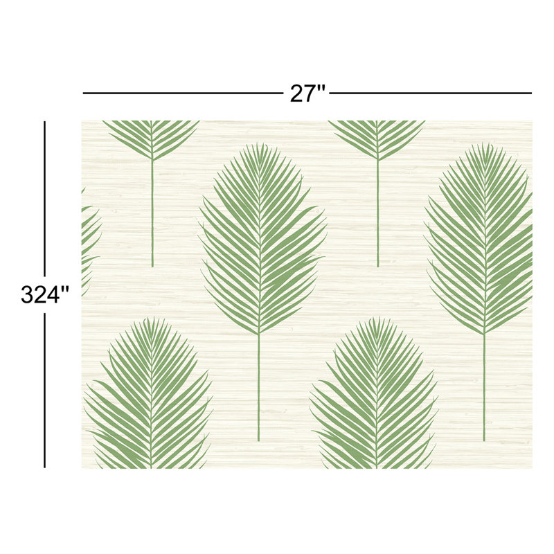 Rouleau de fleurs McLaurin, Vert