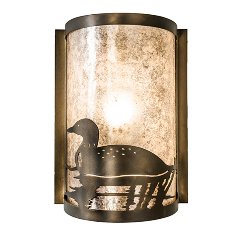 Jaiza Steel Flush Mounted Sconce