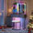 Zijo Makeup Vanity with LED Light-2133250743