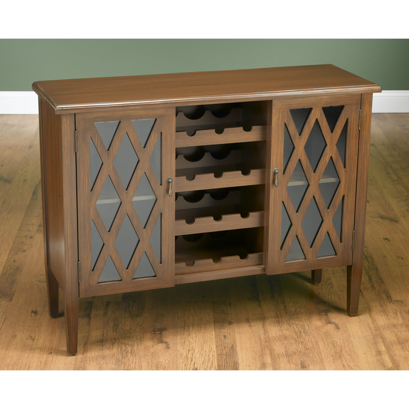 Armoire d’appoint 2 portes c Sylas, Cerisier moyen