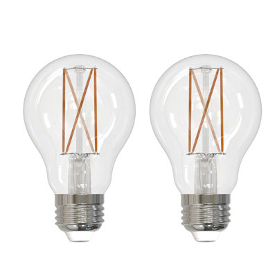 8,5 watts (équivalent à 60 watts), ampoule DEL A19 à intensité variable, culot moyen E26 (standard)