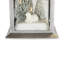 LED Lighted Polar Bear And Flocked Trees Christmas Lantern - 11"