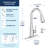 Haelyn Single-Handle Pull-Down Sprayer Kitchen Faucet with Reflex and Power Clean-73882240