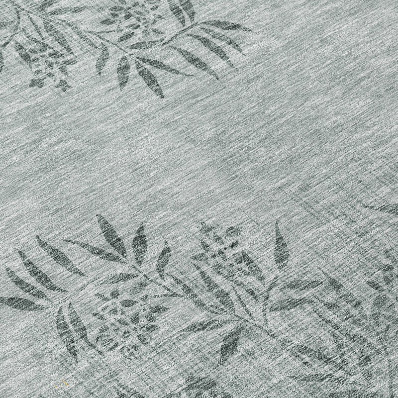 Deivids Washable Floral Indoor / Outdoor Rug, Rectangle 2'6" x 3'10"