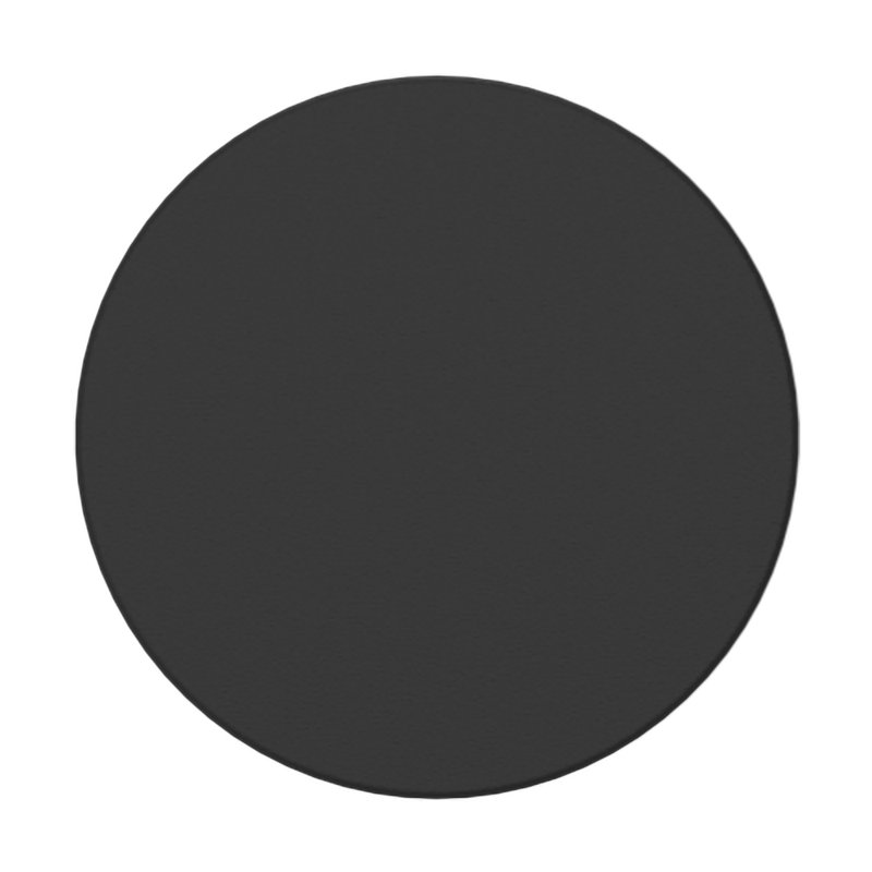4405 Contemporary Knob, 1.5", Satin Black