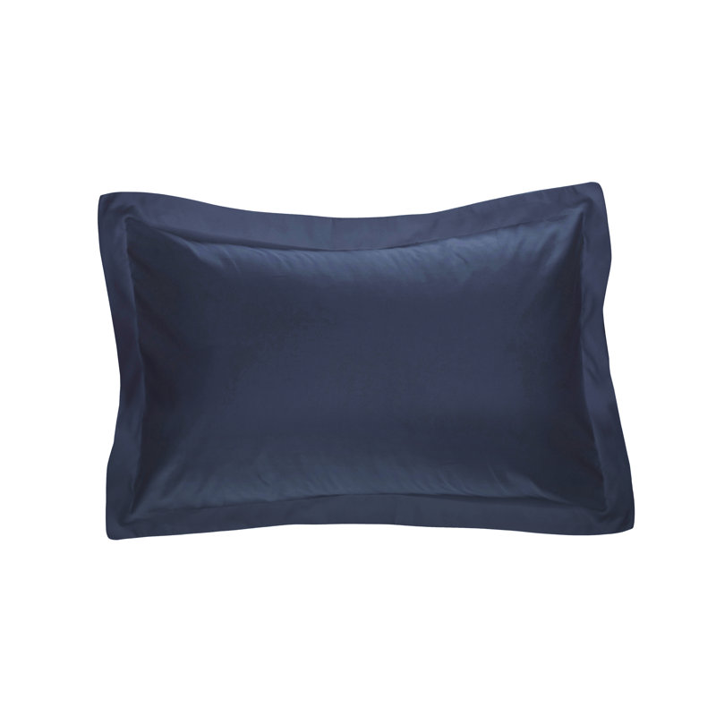 Polyester Sham Set, King, Navy
