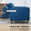 Azziah 2 Seater Velvet Sofa Bed-1124206725
