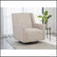 Fauteuil oscillant pivotant Odessa Latte