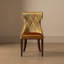 Chaise d'appoint en velours et hêtre Reine-115235574