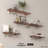 Floating Acrylic Wall Shelf