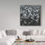 « bubbles ii », reproduction de peinture à l’acrylique sur toile tendue-31871124