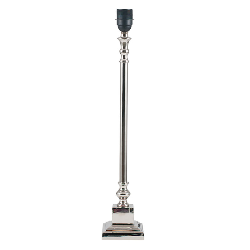 Freelon Metal Lamp Base Lamp, Silver