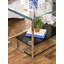 Saniyah Glass Top Frame End Table-163747127