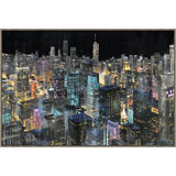 Starry Chicago III Print by Sonia Noir