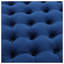 Repose-pieds carré en velours bleu marine avec capitonnage à boutons 29 po-129458552-129458555