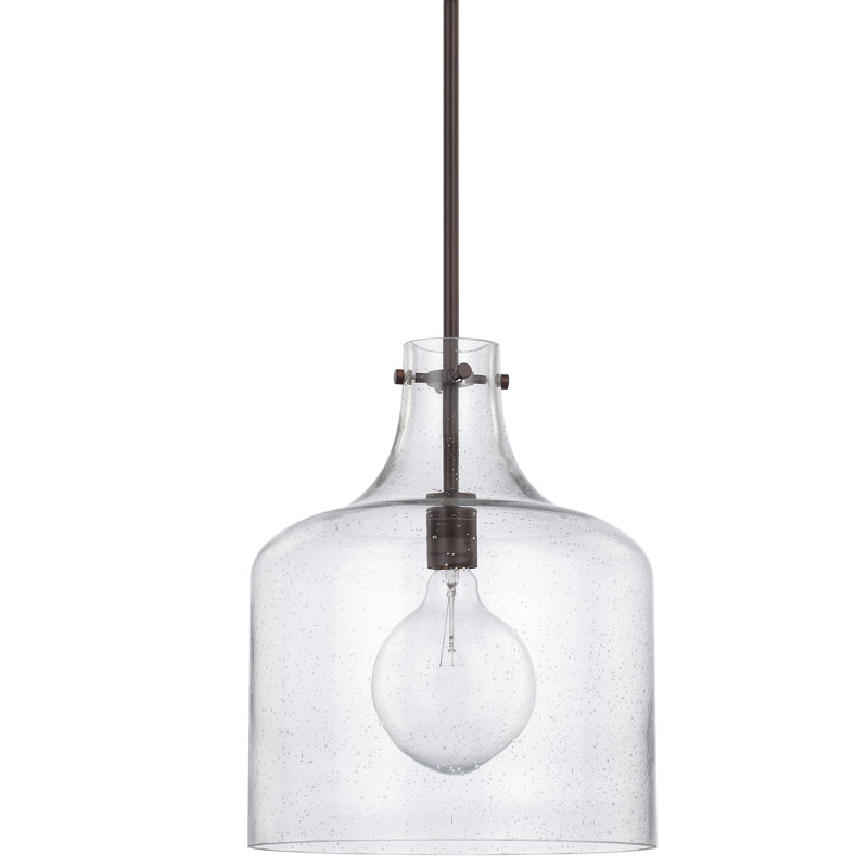 Baldwyn 1 - Light Single Pendant, Bronze