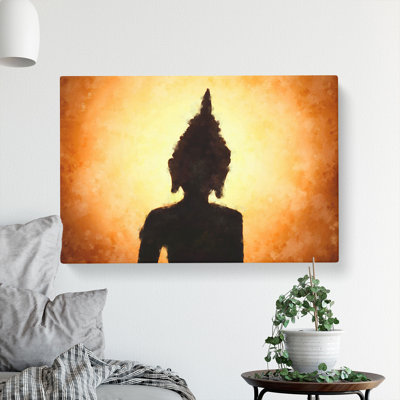 Buddha Statue Vol.4 - Wrapped Canvas Print
