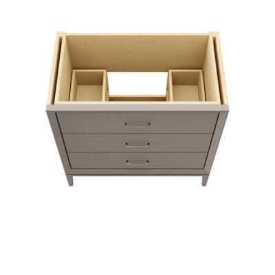 Alexandra Three-Drawer Single Bath Vanity