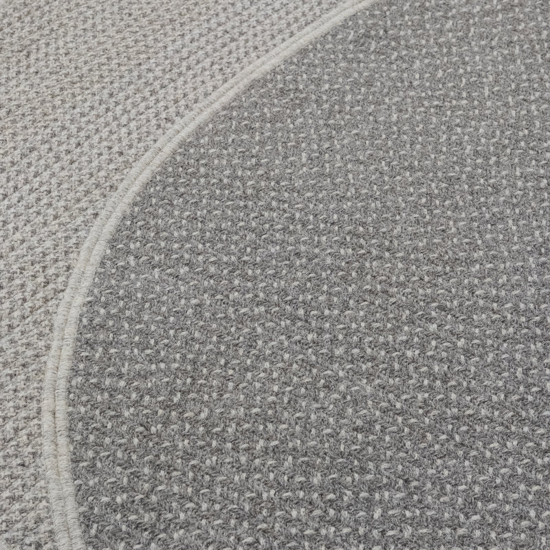 Tapis fait à la main 100% laine naturelle Evercrest, Rond 14 pi