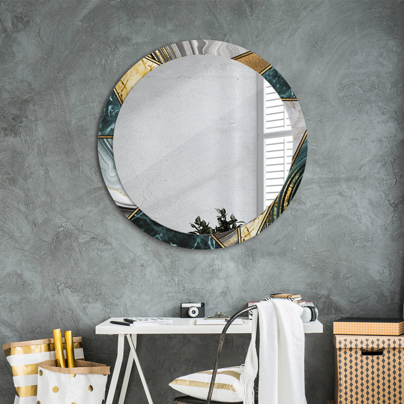 Huldar Glass Flat Wall Mirror