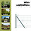 Euro Fence With 7 Posts Galvanised Steel-1314009039-1314009027