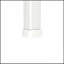 Table basse ovale en verre transparent, table moderne avec pieds en acier inoxydable, table basse en verre à 3 couches pour le salon