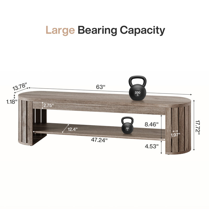 Banc de hall d'entrée rustique avec rangement, banc à chaussures en forme d'arc pour le couloir, Beige gris