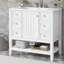Ensemble de meuble-lavabo 36 po avec lavabo, une armoire et trois tiroirs-1848445883