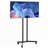 Rolling Mobile TV Cart with Height Adjustment for 32-65" Screens