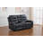 Adele 77.3'' Wide Modern Super Soft Faux Leather Manual Reclining Loveseat-619942104