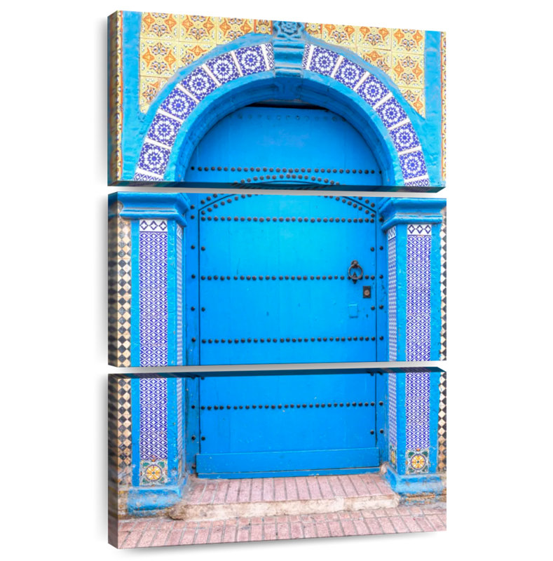 Porte au Maroc, H 32 po x l 20 po